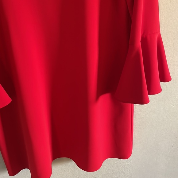 ALICE & OLIVIA perfect red dress like new - Picture 4 of 9